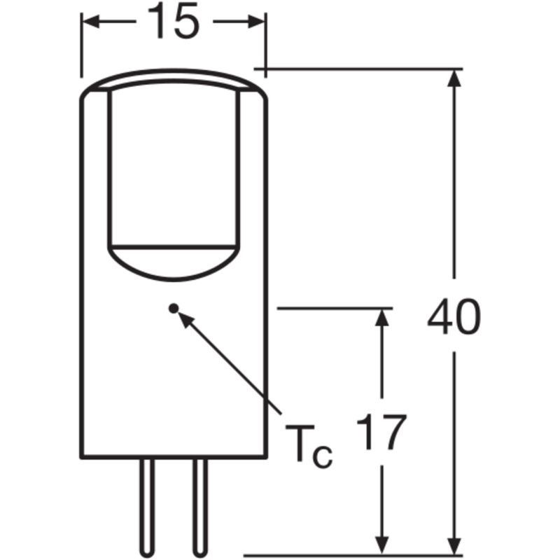 Osram LED Capsule G4 Klar 2.6W 300lm - 827 Ekstra Varm Hvit | Erstatter 28W