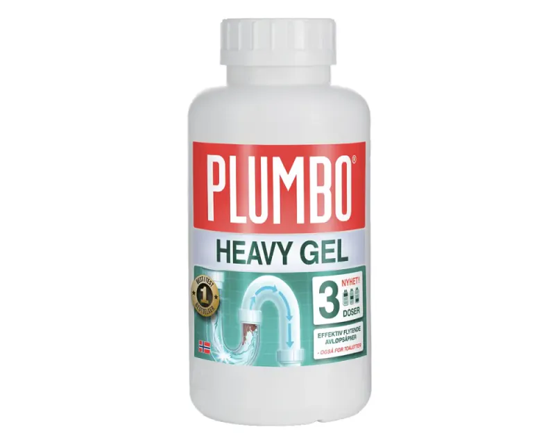 Plumbo Avløpsåpner Heavy Gel 550 g