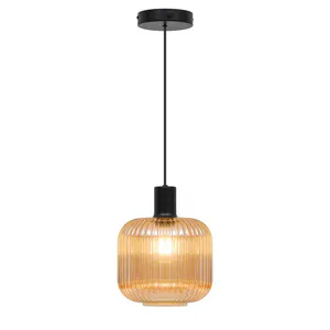 Bilde av D'Lite Pendel Lampe Leffinge Rav Glass