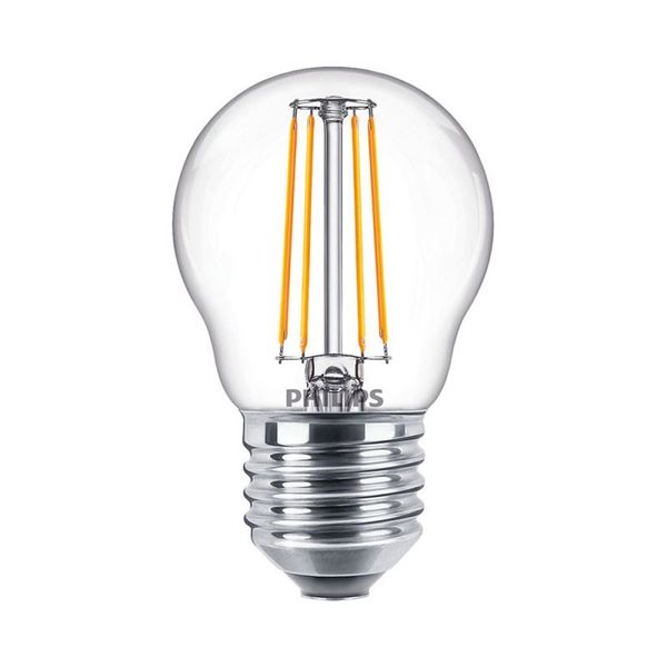 Philips Master Value LED Lustre E27 Ball filament klar 3.4W 470lm - 927 ekstra varm hvit | beste fargegjengivelse - dimbar - erstatter 40W