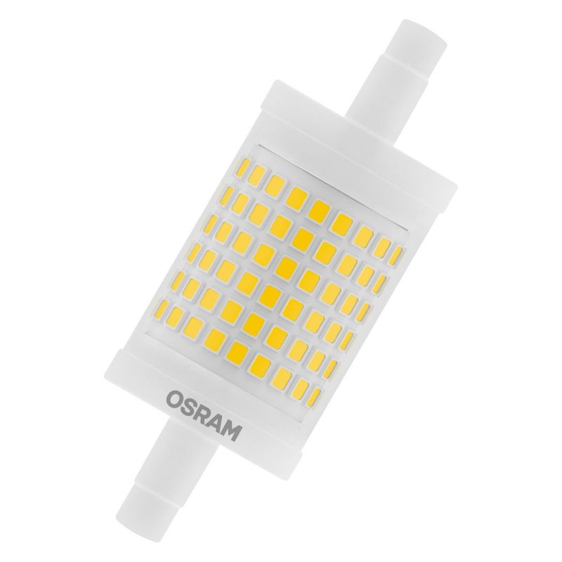 Osram LED Linear R7s Parathom 78mm Klar 12W 1521lm - 827 Ekstra Varm Hvit | Dimbar - Erstatter 100W