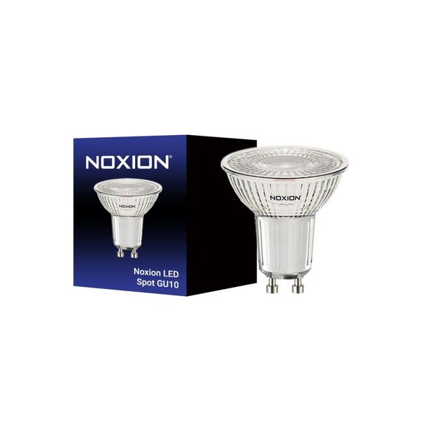 Noxion LED spot GU10 PAR16 4W 345lm 36D - 830 varm hvit | dimbar - erstatter 50W 
