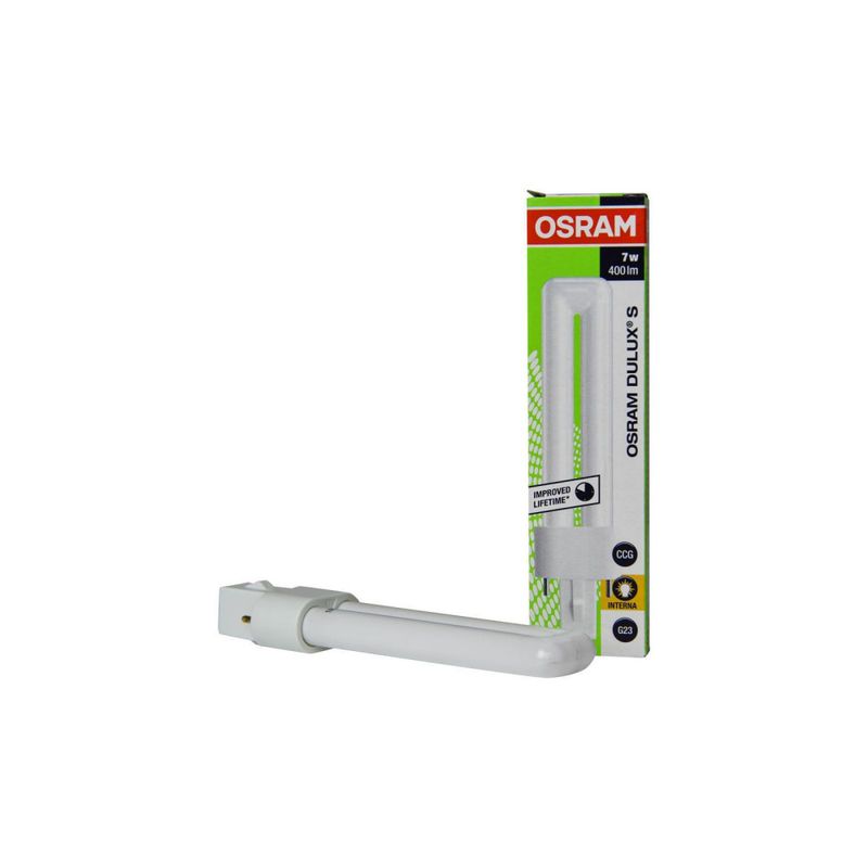 Osram Dulux S 7W 827 | ekstra varm hvit - 2-stift 