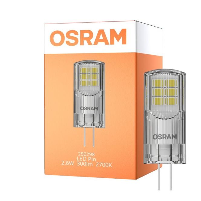 Hovedbilde Osram LED Capsule G4 Klar 2.6W 300lm - 827 Ekstra ...